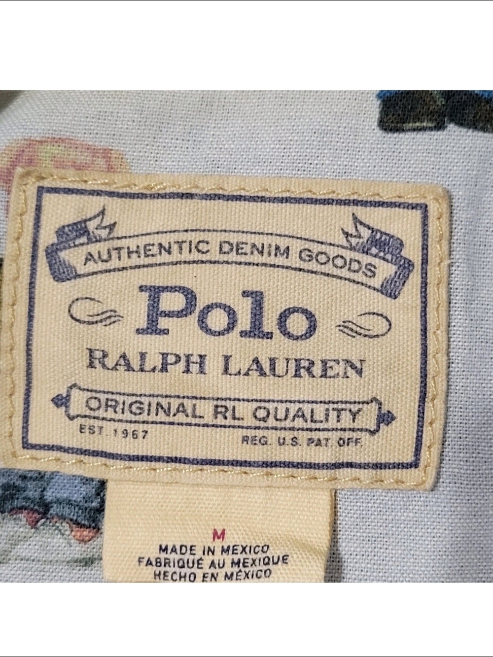 Ralph Lauren Denim Polo Teddy Bear Jacket Women's Medium - Picture 7 of 11